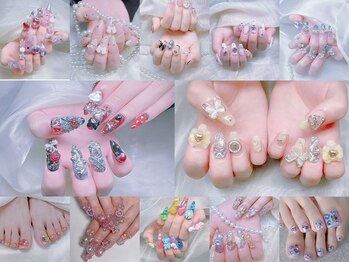 ラベンダー(Lavender)の写真/【10年実績】高技術×高再現◎高級感☆マグネット￥5,280 ♪ 10000種類以上あるパーツの中から選択可能☆