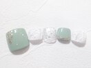 【新作】ミラーフットネイル