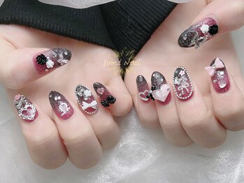 リボン、フィルイン、長さ出し