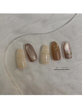 nail salon at tone【フィルイン/ニュアンス/定額/ネイル】/定額デザイン