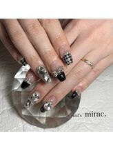ネイルズミラク(nail's mirac.)/千鳥柄ネイル