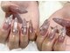 シエル(Ciel)の写真/キラキラ/大人上品も得意★【大人気ジェルチップ長さ出し フリーアート(シンプル)￥12800】オフずっと無料!!