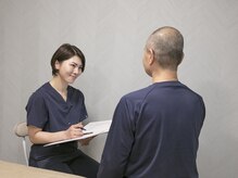 整体院 悠心の雰囲気（カウンセリングで一人ひとりに合った施術メニューをご提案します）