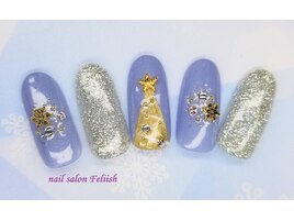 クリスマスネイル