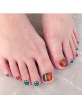 ネイルサロン ル リアン(Nailsalon Le lien)/お客様フットネイル