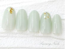 ラグジュアリーネイルズ カワグチ(Luxury Nails Kawaguchi)/平日限定☆モテ可愛デザイン