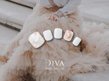 ネイルサロンディーバ 石橋店(Diva)/FootデザインSelect¥7,810
