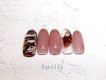 バニラ 中目黒店(Vanilla)/チョコレートネイル¥7700