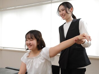 ボディキュア ブライダル美容整体 大阪梅田/施術風景です！/大阪/梅田