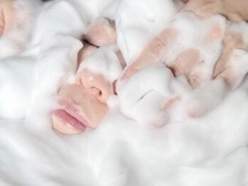 ホイップスパ(WHIP SPA)の写真/【美白の決定版☆】話題の生泡毛穴洗浄salon『WHIP SPA』 もこもこな生泡に包まれて新感覚な癒し体験♪