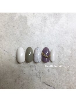 ハーリッチ ネイルアンドアイ(HeaRich)/サンプルハンド☆アートコース