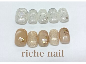 リッシュネイル 新百合ヶ丘店(riche nail)/トレンドデザインコース