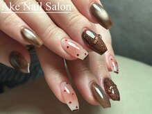 アケネイル 錦糸町店(Ake Nail)/ハート/立体/チーク