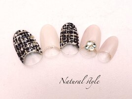 港区ネイル短い爪ネイル