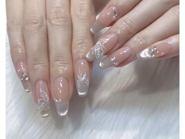 蝶々ネイル