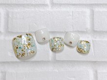 フィールネイル 天王町店(feelnail)/フット・トレンド定額　9500円