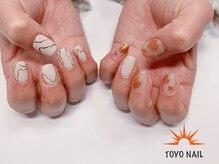 トヨネイル(TOYO NAIL)/ニュアンスアシメ