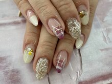 ディーネイル 四条烏丸(D-nail)/【春井】ブランケットネイル