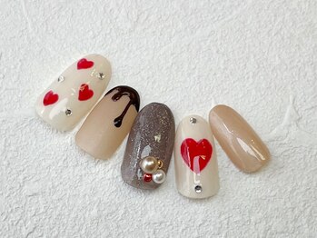 ネイルサロン ロゼプリュム/バレンタイン