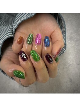 ネイルサロンファストネイルプラス 新宿店(FAST NAIL PLUS)/2024夏ネイル【個性派ネイル】