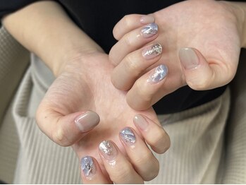 ドミネイル 池袋店(DOMI NAIL)の写真/ハイレベルネイリストによる、大人上品なニュアンスネイルが得意なサロン♪技術が高いからモチも◎【池袋】