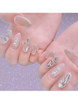 ルーミー アンド コー(Roomy&co.)/ビジューネイル