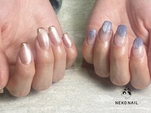 ネコ ネイル(NEKO NAIL)/アシメネイル