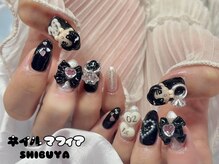 ネイルマフィア 渋谷(NAIL MAFIA)/キャラ3Dネイル/推しネイル/渋谷