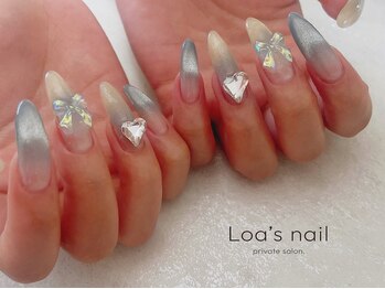 ロアズネイル(Loa's nail)/つけ放題120分☆