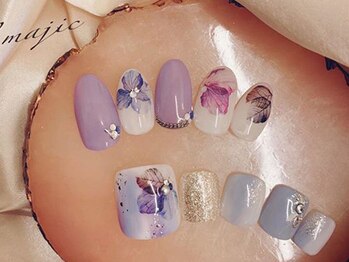 ネイルマジック 仙台一番町店(NAIL MAJIC)/HAND￥9900&FOOTオーダー