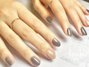 コユビ(koyubi.)/バイカラーネイル