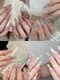 桜ネイルサロンの写真/【HAND★ジェル90分やり放題¥6500】美フォルムで魅せるネイルが叶う!高技術×高品質で上品うるつやネイル♪