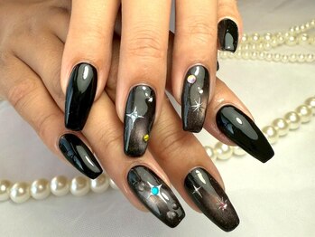 パダアット ヴァラネイル 天神南店(PADA at VALLANAIL)/ギャラクシーネイル/夏ネイル