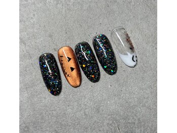 ハロウィンネイル