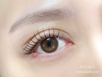 ダブル 上本町店(DOUBLE)の写真/すぐ取れる・ばらつきやすい、そんなエクステの悩みを解決☆キープ力に自信あり！持続性の高い美まつ毛に♪