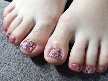 リエル(Riel)/ホロ埋めつくしネイル☆定額7200