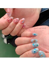 リアンスネイルヴィヴィッド 倉敷店(LianS nail ViViD)/ハートネイル