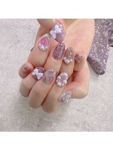 ネイルサロンファストネイルプラス 新宿店(FAST NAIL PLUS)/春ネイル2023【ガーリー】