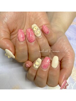 ネイルアート ジマー/60minart コース¥6990