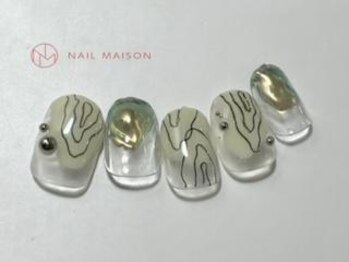 ネイルメゾン 梅田(NAIL MAISON)/個性派ニュアンスもやもや