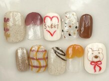 カラ ネイル 中津店(calla nail)/甘くほっこり♪