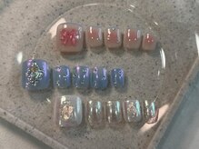 クプ アイラッシュプラス(qup)/【フットネイル】　定額デザイン