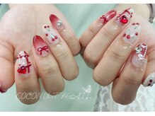 ココナッツネイル/ワンホンネイル