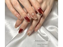 レモン(Lemon)/ボルドーチェックニュアンス