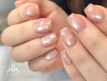 ケーツーネイル(k-two nail)/2月monthly/ハートホロ