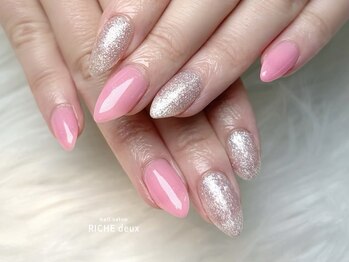 リッシュ ドゥ(RICHE deux)/ピンクラメ×ピンクフラッシュ
