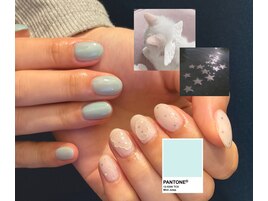 Ladies nail designed