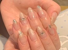 レミア 関内(REMIA)/5月　ビジューネイル