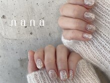 ナナ 白金高輪(nana)/ラメ尽くしネイル
