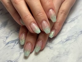 ラメグラデーション¥3500